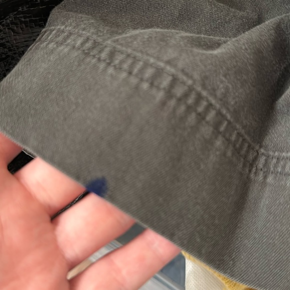 Aerie Charcoal Grey Cut Out Tank Top Wide Leg Jumpsuit Size Large - Picture 7 of 7